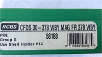 CFDS 30-378 Wby Mag FR 378 Wby Reloading Die Set