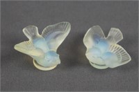 Sabino Glass Opalescent Mini Birds