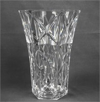 Crystal d'Arques France 8 inch tall Crystal Vase