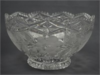 Fifth Avenue Cut Crystal 8in Console Bowl