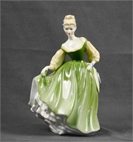 Royal Doulton Fair Lady Green Figurine HN2193