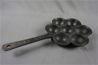 Vintage Dutch Cast Iron Biscuit Muffin Pan