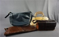 4 Vintage Mid Century Designer Handbag Purses