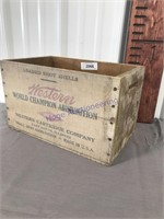 Western ammunition wooden box