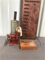steam engine w/ box of fuel tablets