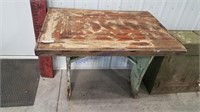 wooden table