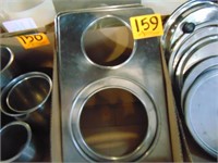 2 Stainless Container Holders