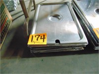 9 Stainless Trays