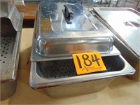3 Piece Stainless Warming Tray