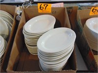 9 x 6 Oval Plates