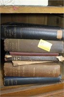 GROUPING: 6 VINTAGE NEURO-SURGERY STYLE BOOKS