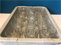 Lot Of Small Glass Tumblers x 32