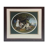 Charles Wysocki "Robin Hood" Limited Edition Frame