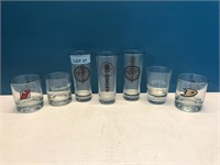 Mixed Lot of Whiskey Glasses