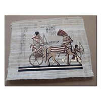 An Egyptian Themed Papyrus Paper Print