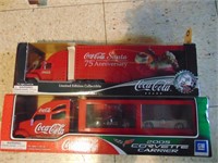 (2) Coke Collector Semis