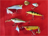 (5) Misc fishing lures
