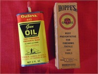 Hopper's Gun Grease (In Box) & Outers Gun Oil