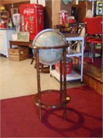 1987 Cram's Imperial World Globe in stand