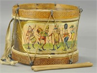 EARLY PALMER COX BROWNIE BAND DRUM