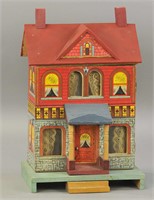 BLISS DOLL HOUSE W/DOUBLE CHIMNEY