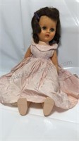 18” Vintage plastic doll old