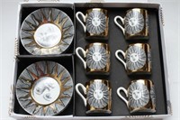 Fornasetti Richard Ginori "Soli" Espresso Set