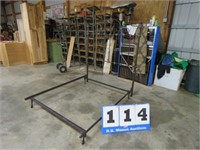 METAL BED FRAME WITH HEAD BOARD