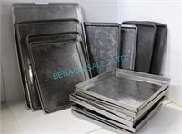 LOT, 16PCS ASST BAKE TRAYS