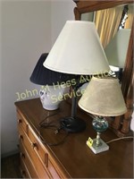 3 Table Lamps