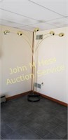 Brass floor lamp -5 arms