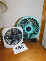 Small desk fans