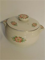 Hall's Rose White soup tureen,