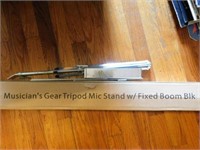 Musician's Gear tripod mic stand with fixed boom