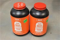 (2)  IMR 4831 Smokeless Powder - (1) Full & (1)