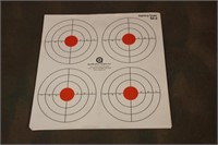 (50) Sighting Targets Approx 11"x11" w/ 1.25" Dots