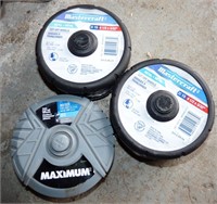 3-Packages of Mastercraft  Angle Grinder Wheels