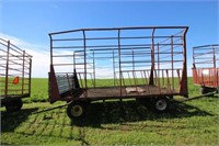 16' Hay Wagon w/Steel Rack