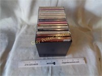 Collection of CD Albums in Case
