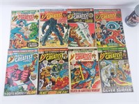 8 comics Marvel The Fantastic Four!