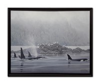 Robert Bateman's "Orca Procession" Limited Edition
