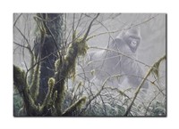 Robert Bateman's "Intrusion- Mountain Gorilla" Lim