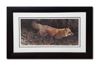 Robert Bateman's "On The Move- Red Fox" Limited Ed