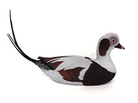 Tony Bendig's Male Long Tailed Duck Decoy Carving