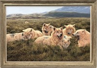 John Seerey-Lester's "Tundra Family Arctic Wolves"