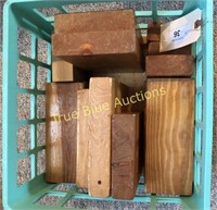Large wooden blocks