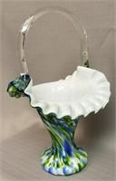 FENTON VASA MURRHINA SWIRL VASE