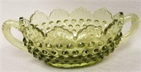 FENTON COLONIAL GREEN NUT DISH