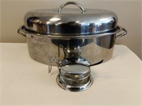 Stainless Steel Roasting Pan & Jam Jar
