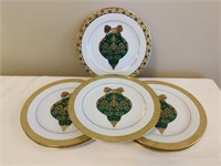 Set of Christmas Plates